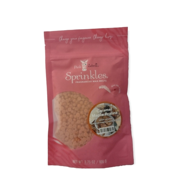 Pink Zebra Other - Pink Zebra Carmel Maple Praline 3.75 oz. Wax  Sprinkles New